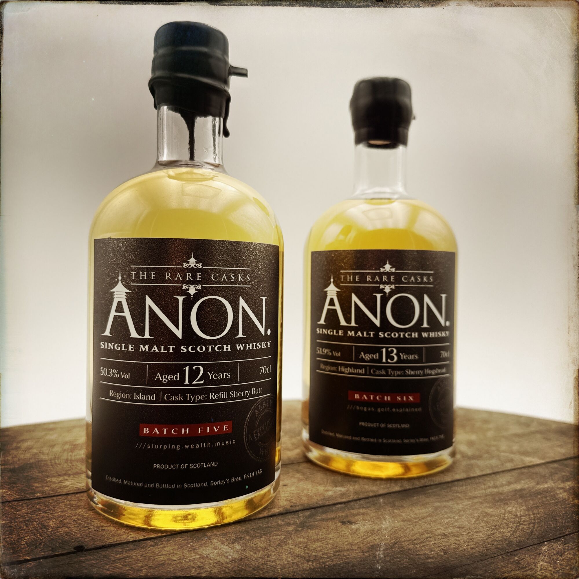 Anon Batch 5 & 6 | Abbey Whisky
